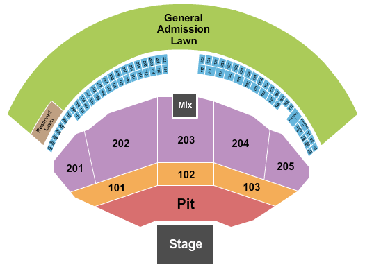 Gorge Amphitheatre Mumford & Sons Seating Chart